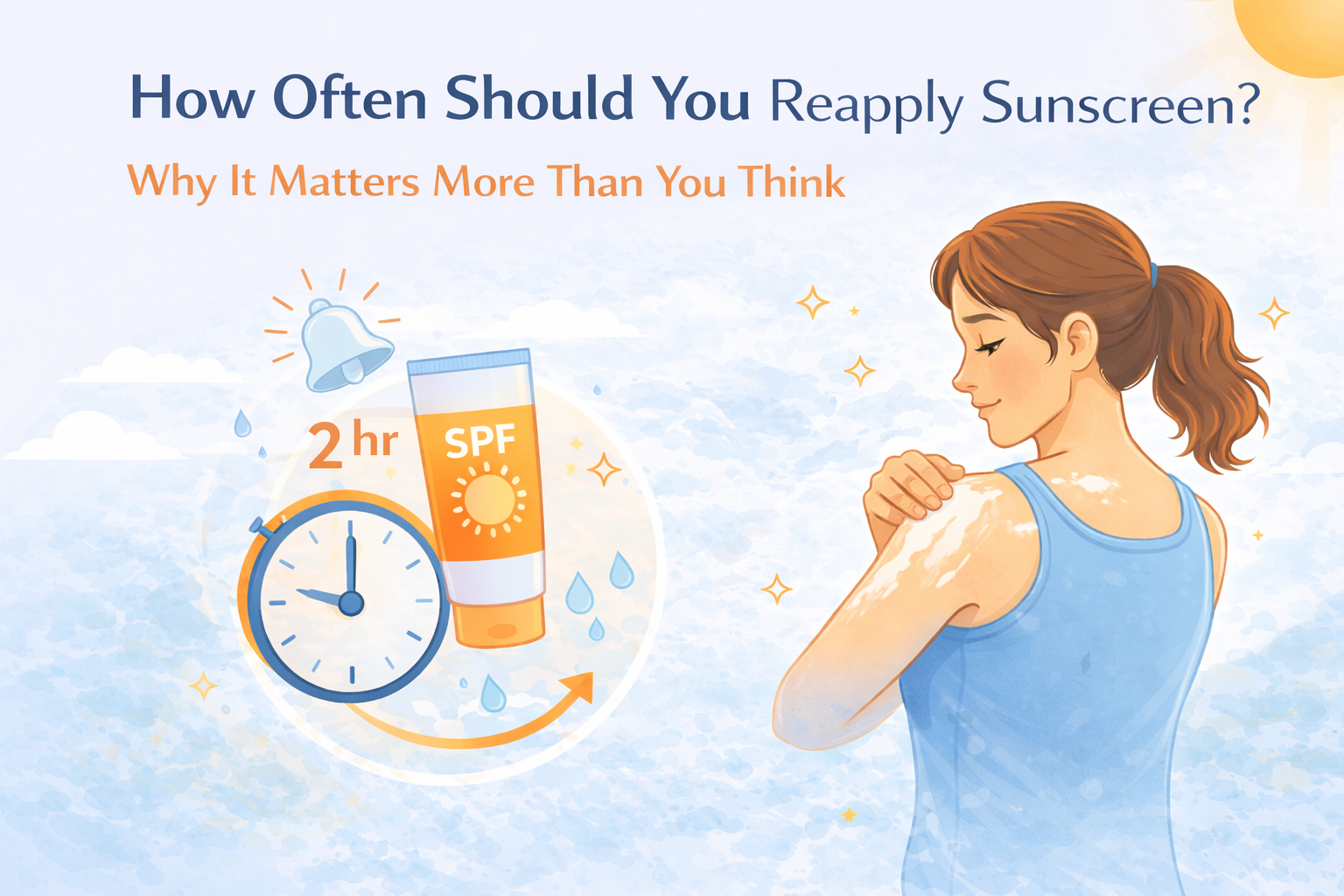 How Often Should You Reapply Sunscreen? Why It Matters More Than You T ...