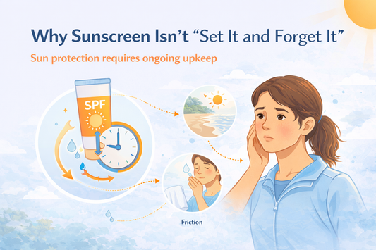 Why Sunscreen Isn’t “Set It and Forget It”