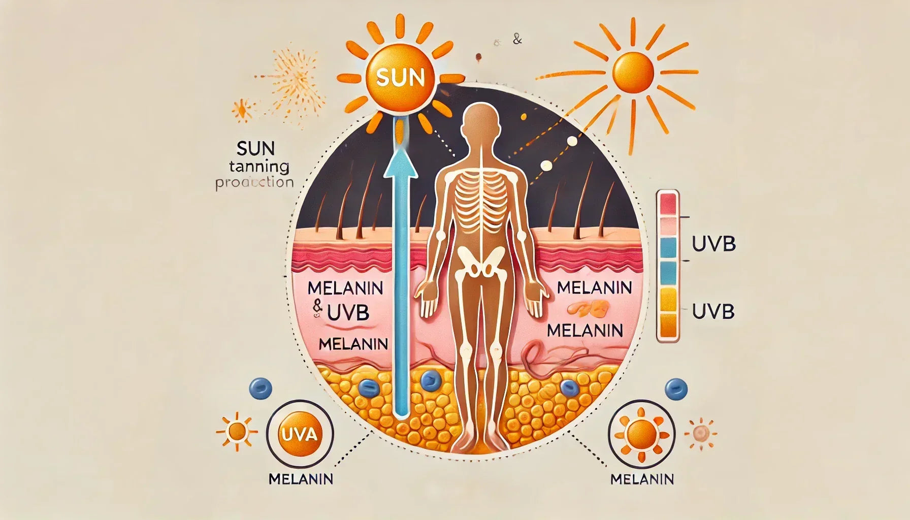Tissue Sun The Science Behind Sun Tanning – Spot My UV